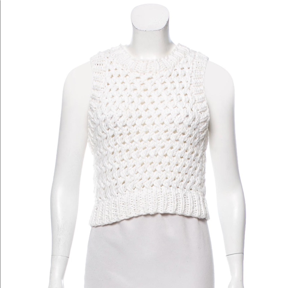 A.L.C knit crop top